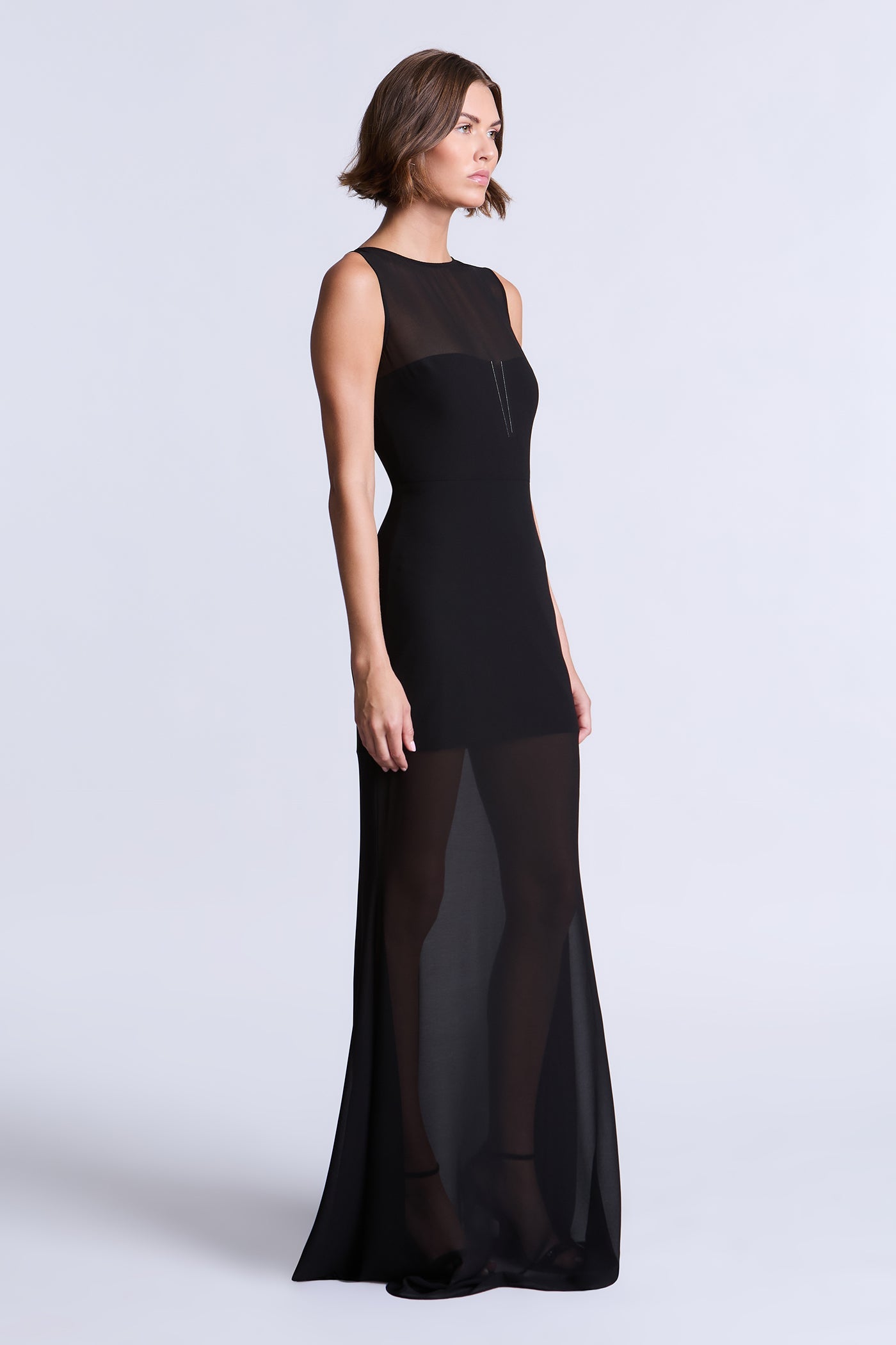 BCBGMAXAZRIA Bella Gown Black