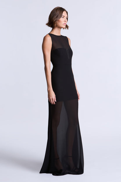 BCBGMAXAZRIA Bella Gown Black