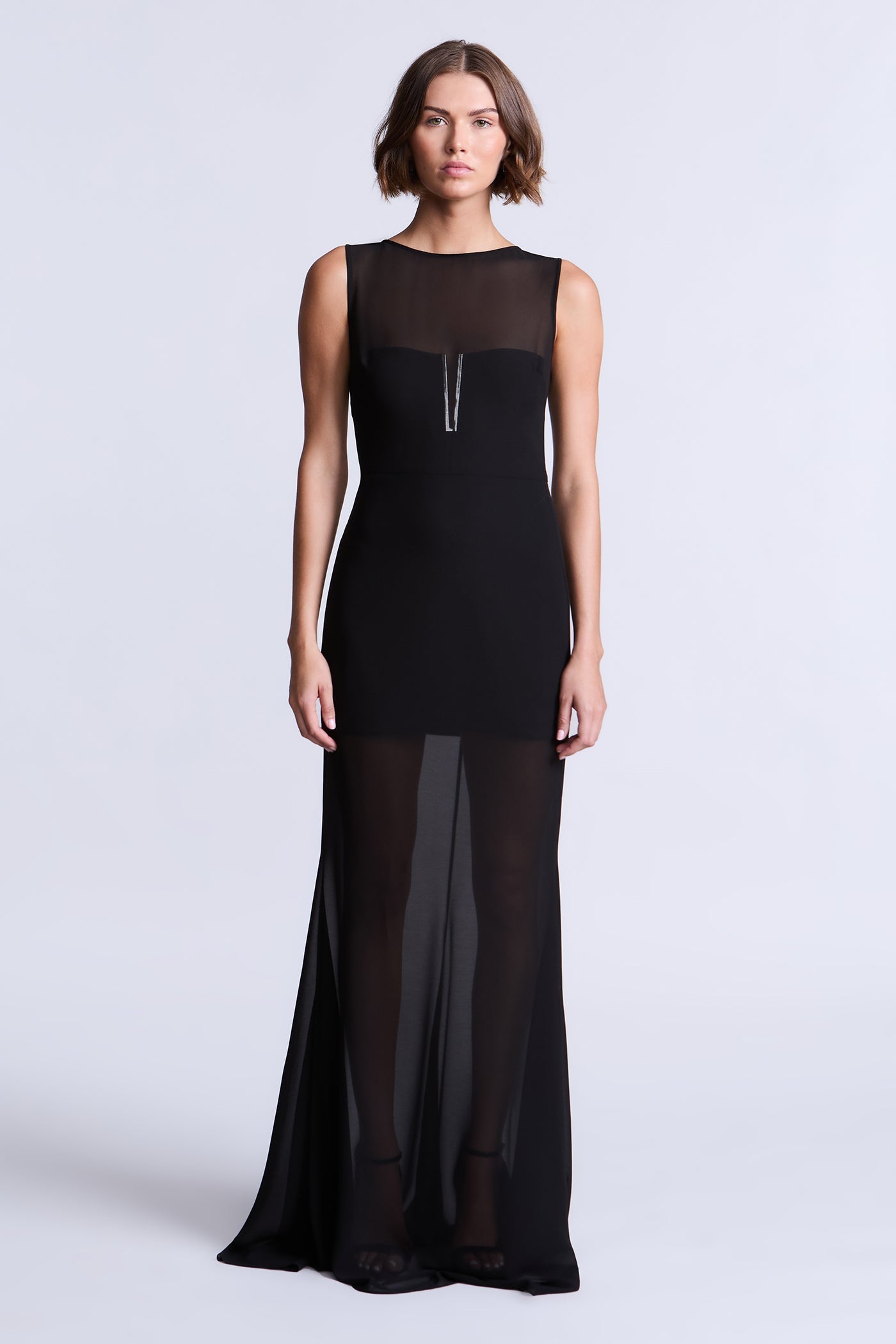 BCBGMAXAZRIA Bella Gown Black