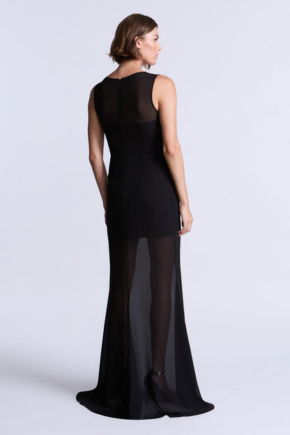 BCBGMAXAZRIA Bella Gown Black