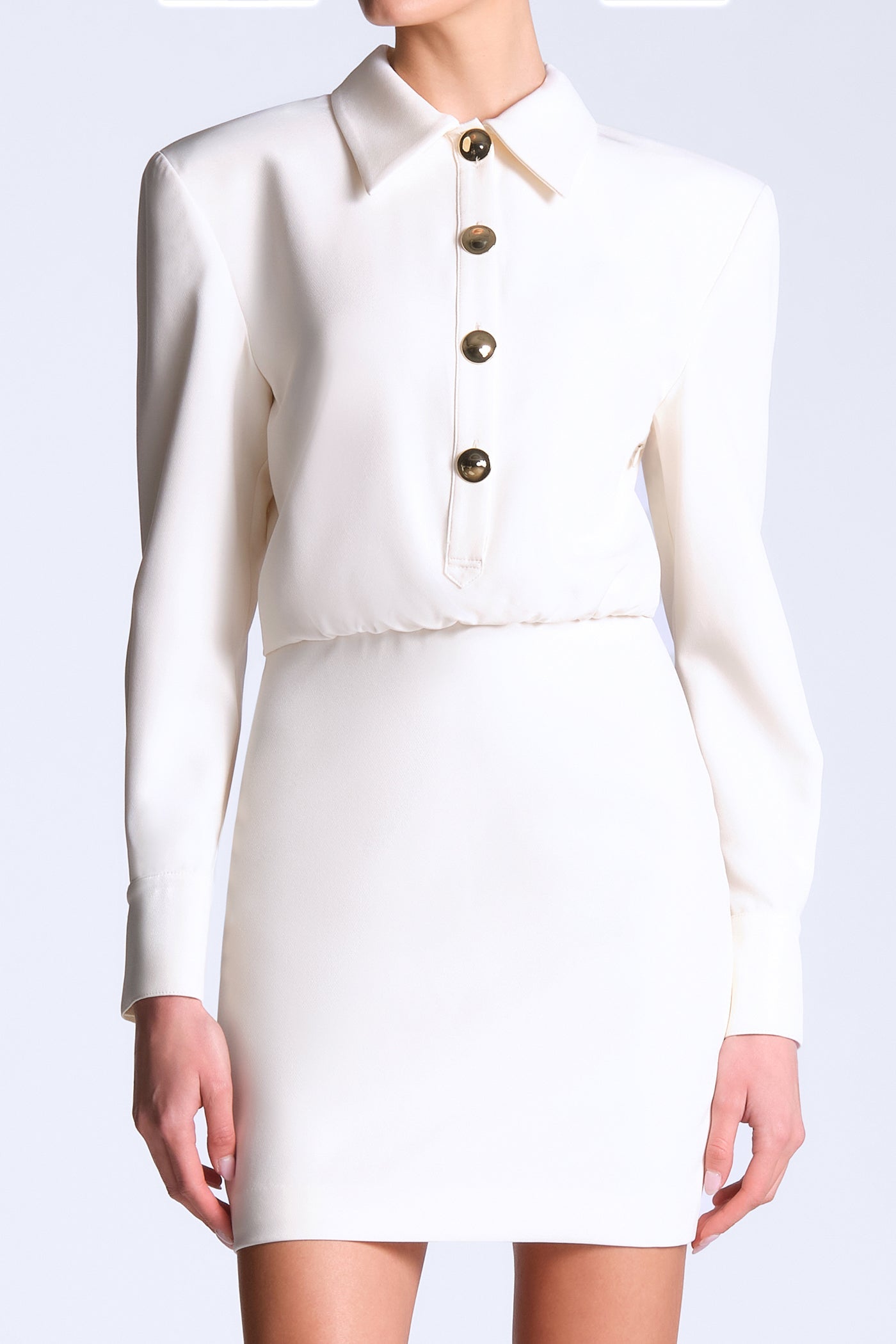 BCBGMAXAZRIA Gemma Dress Gardenia