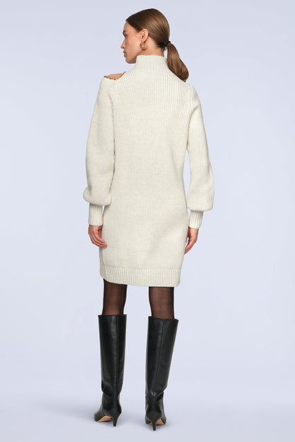 BCBGMAXAZRIA Araceli Dress Gardenia