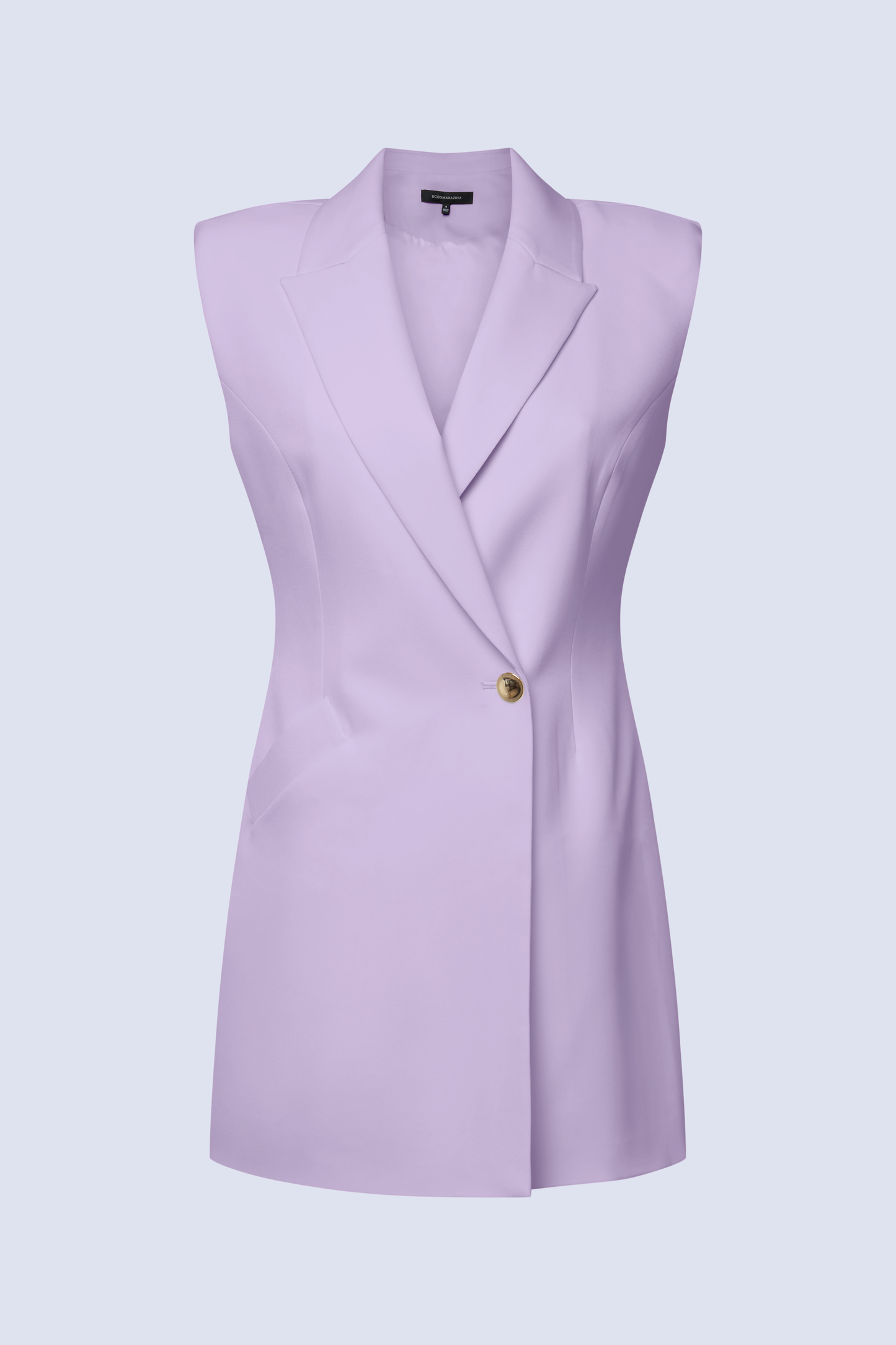 BCBGMAXAZRIA Kara Blazer Dress Lavender