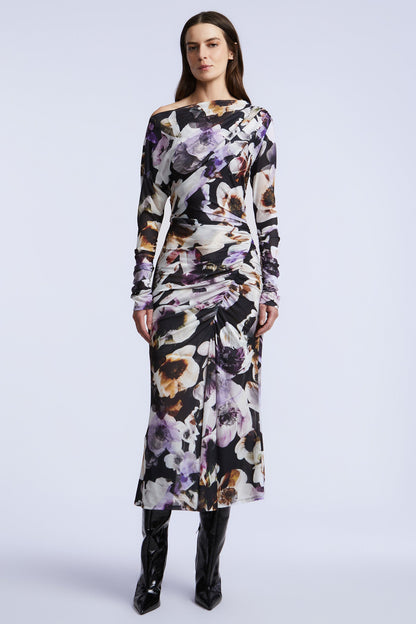 BCBGMAXAZRIA Isla Dress Secret Garden Print