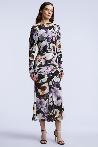 BCBGMAXAZRIA Isla Dress Secret Garden Print