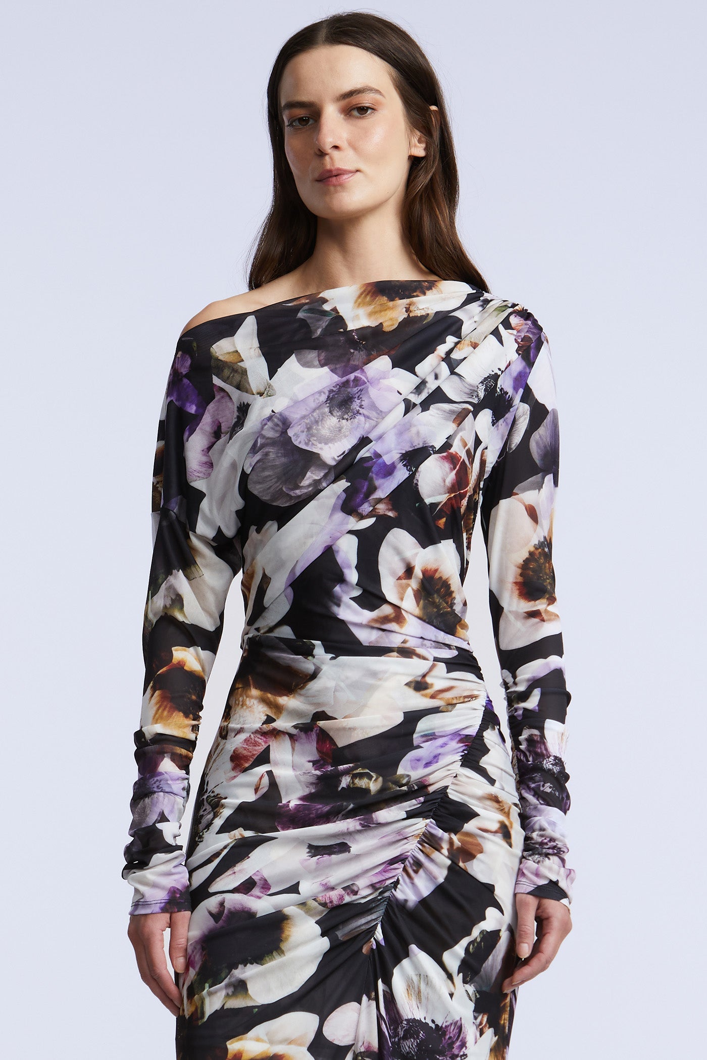 BCBGMAXAZRIA Isla Dress Secret Garden Print