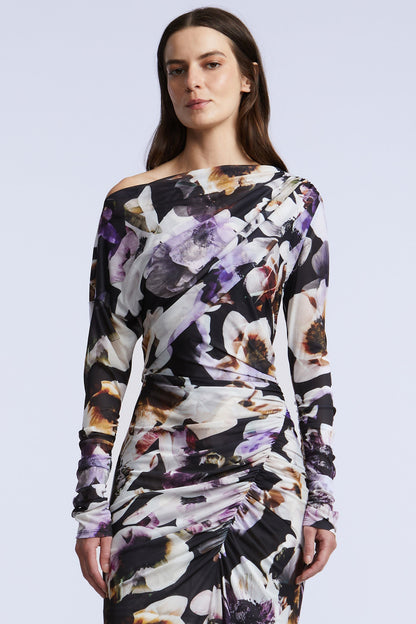 BCBGMAXAZRIA Isla Dress Secret Garden Print