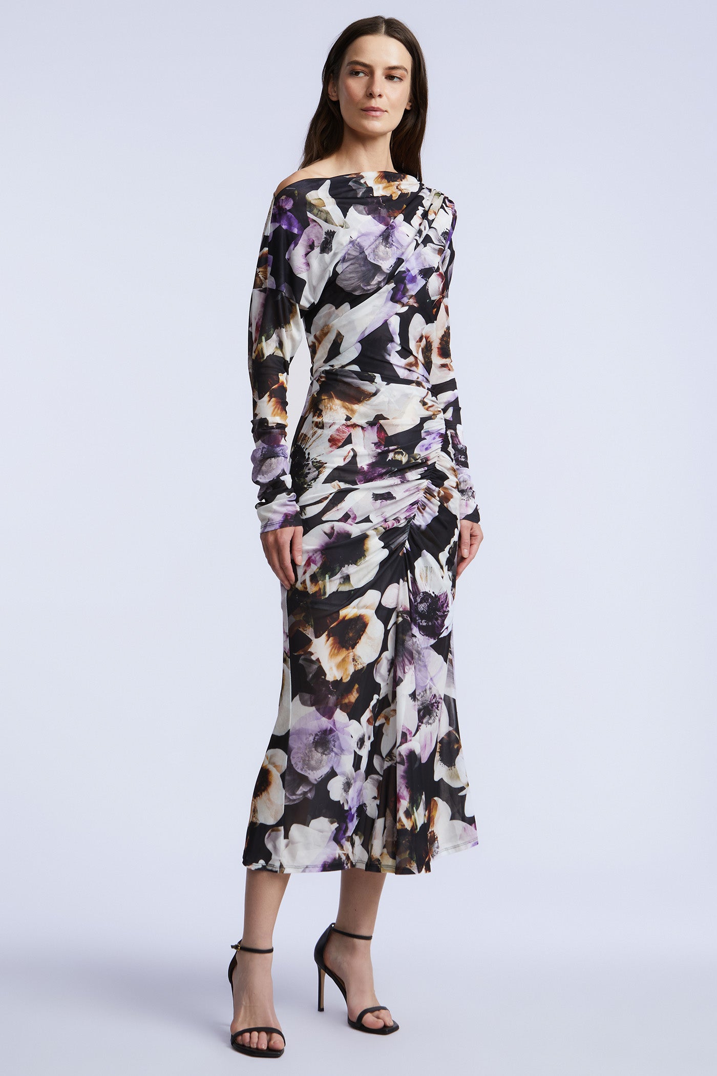 BCBGMAXAZRIA Isla Dress Secret Garden Print