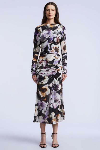 BCBGMAXAZRIA Isla Dress Secret Garden Print