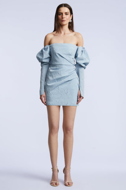 BCBGMAXAZRIA Bianca Dress Powder Blue