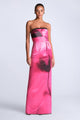 Placement Floral Print Begonia