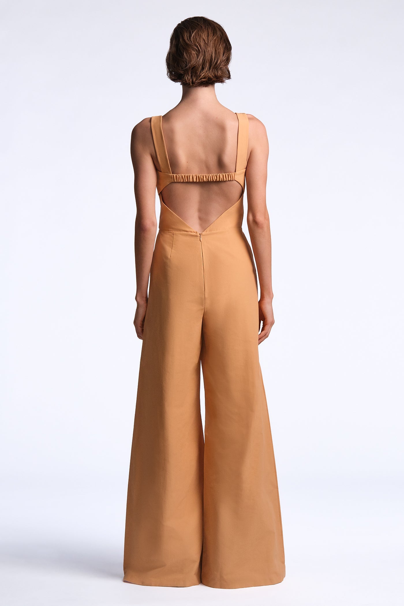 BCBGMAXAZRIA Kay Jumpsuit Carmel