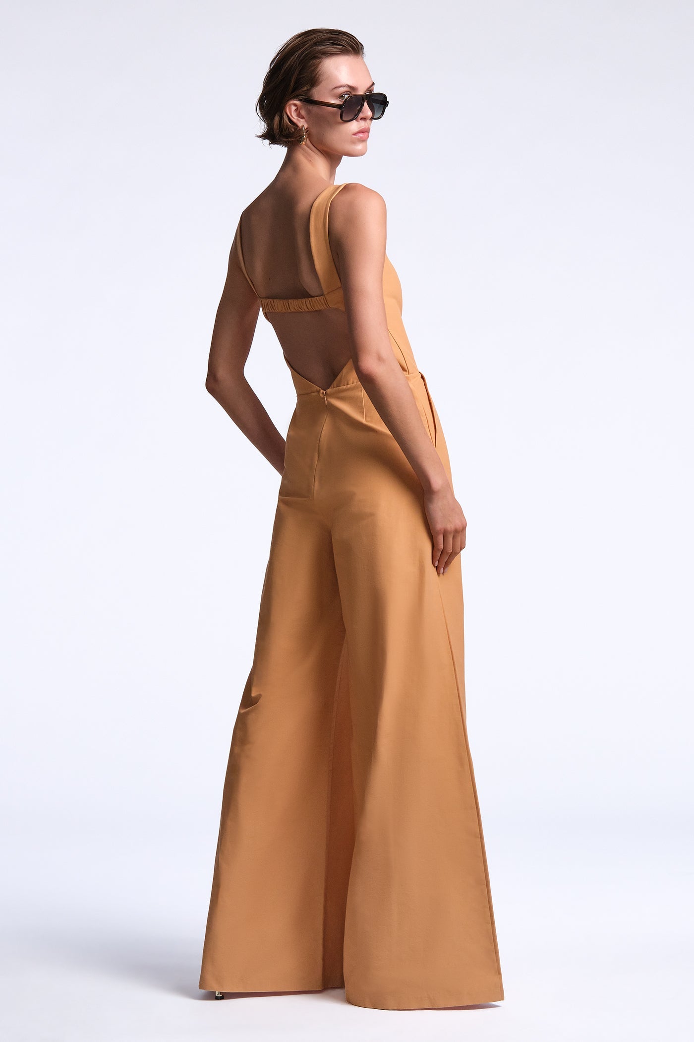 BCBGMAXAZRIA Kay Jumpsuit Carmel
