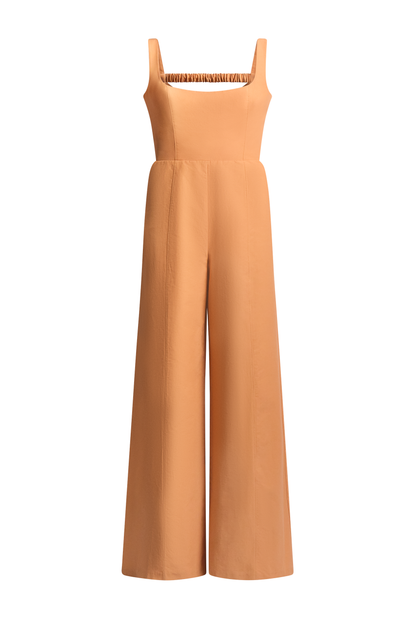 BCBGMAXAZRIA Kay Jumpsuit Carmel