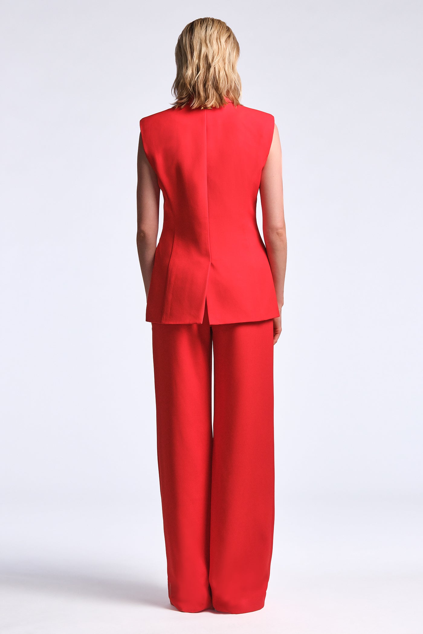 BCBGMAXAZRIA Morgan Vest Flame