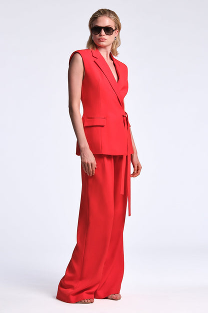 BCBGMAXAZRIA Morgan Vest Flame