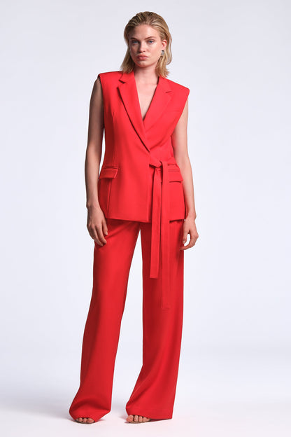 BCBGMAXAZRIA Morgan Vest Flame