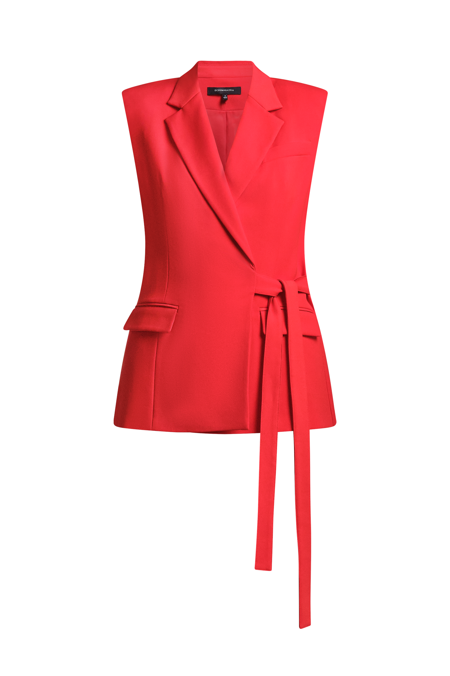 BCBGMAXAZRIA Morgan Vest Flame
