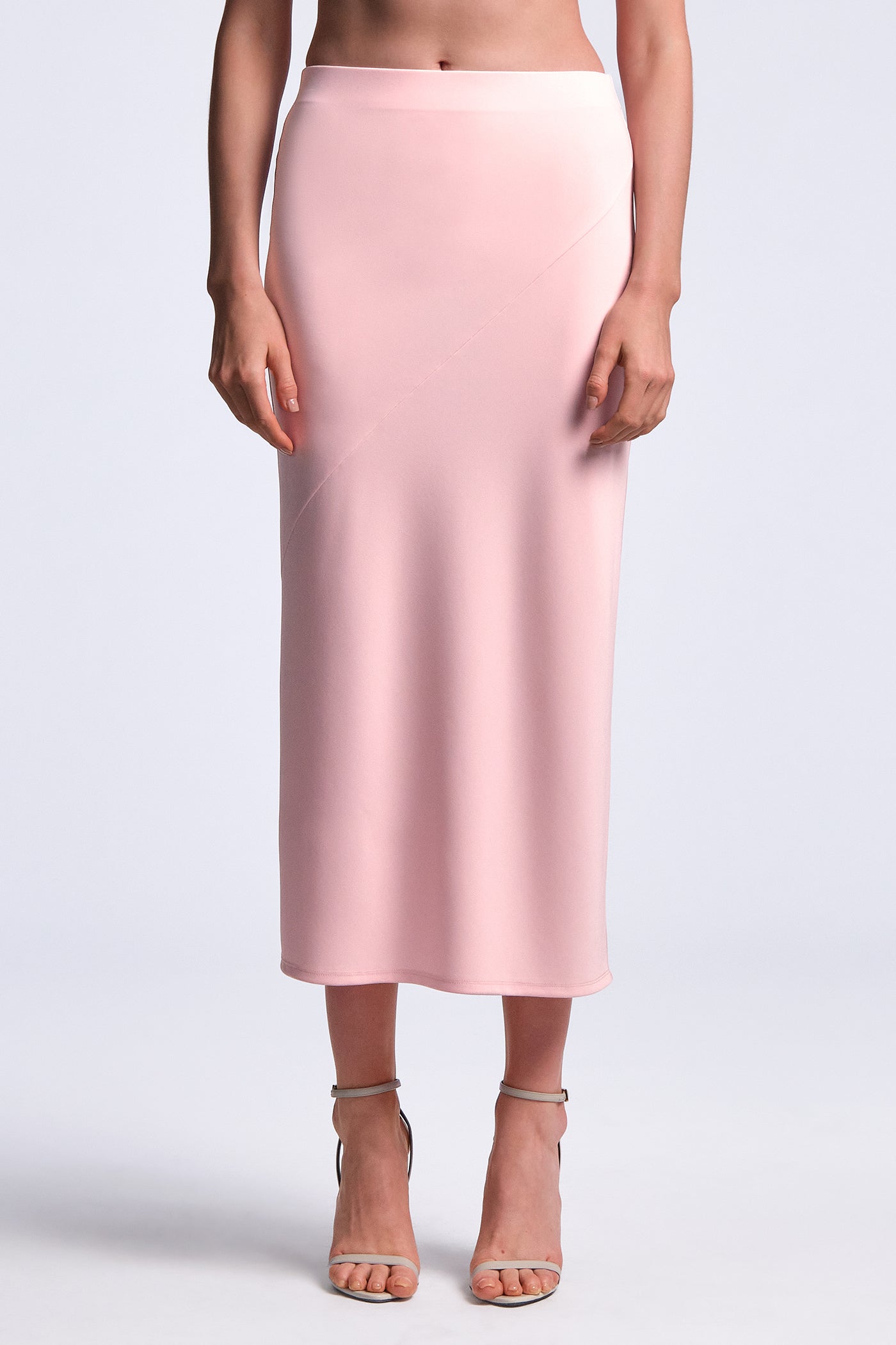 BCBGMAXAZRIA Luella Skirt Quartz Pink