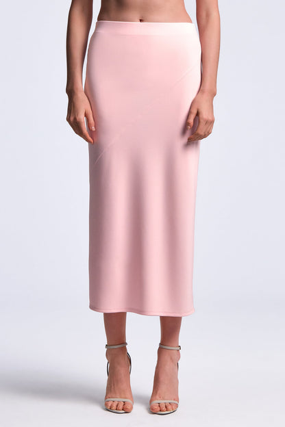 BCBGMAXAZRIA Luella Skirt Quartz Pink
