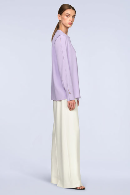 BCBGMAXAZRIA Maura Blouse Lavender