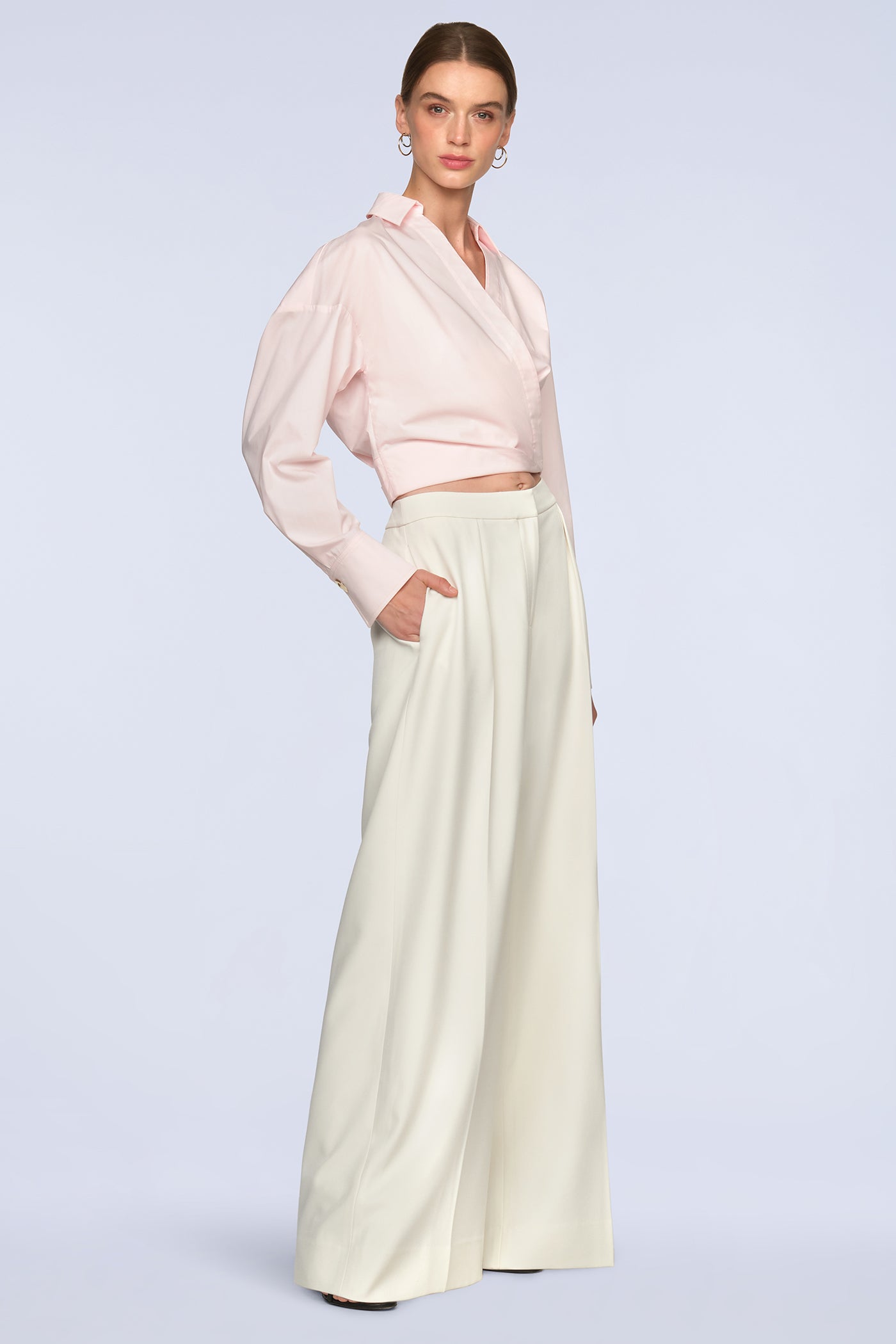 BCBGMAXAZRIA Tina Pant Gardenia