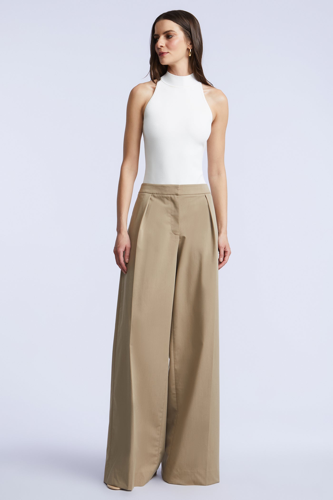 BCBGMAXAZRIA Nova Bodysuit Gardenia