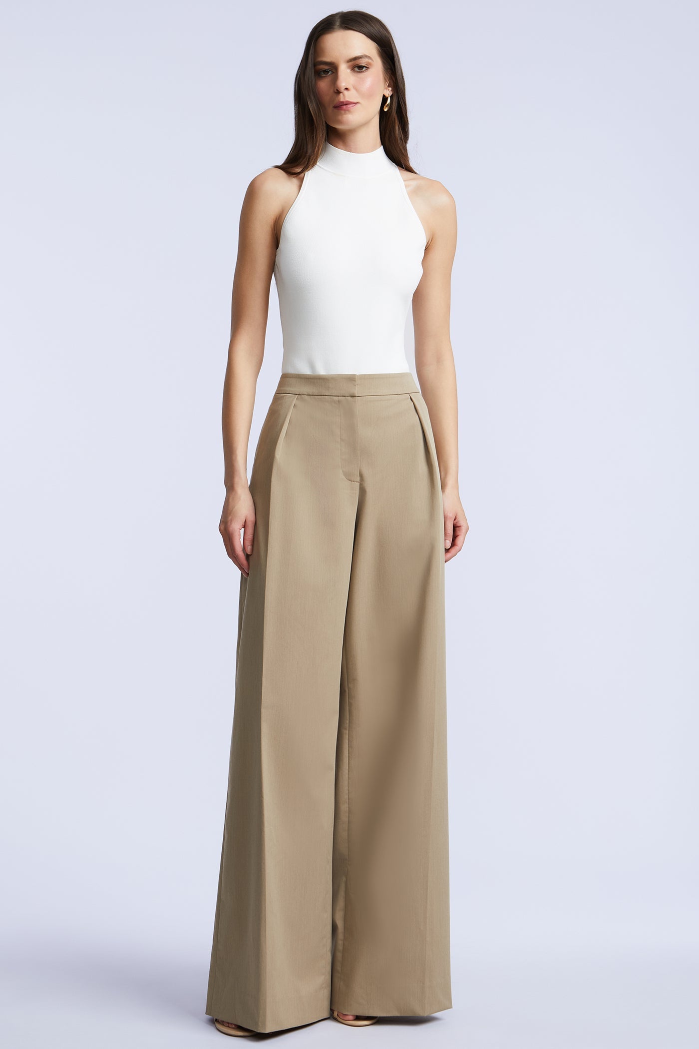 BCBGMAXAZRIA Nova Bodysuit Gardenia