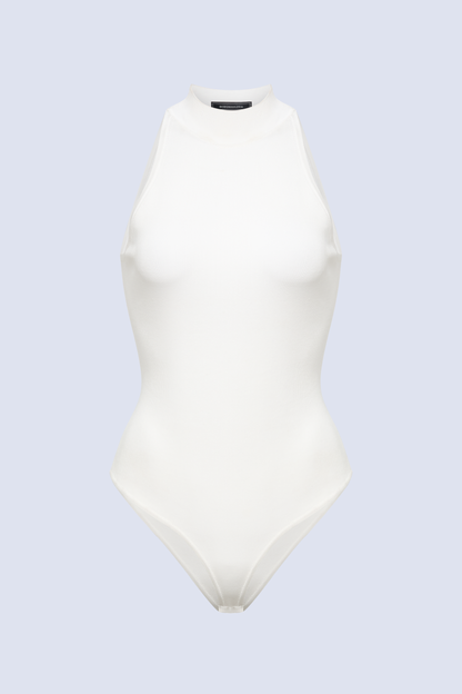 BCBGMAXAZRIA Nova Bodysuit Gardenia