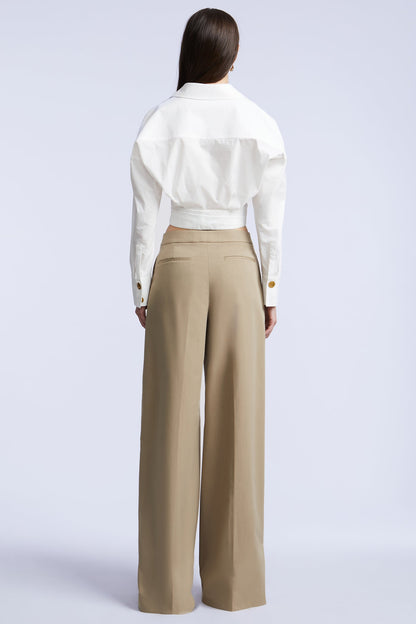 BCBGMAXAZRIA Ciara Shirt White