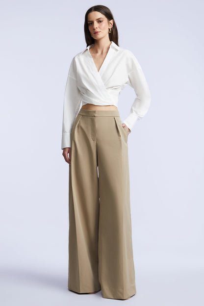 BCBGMAXAZRIA Ciara Shirt White