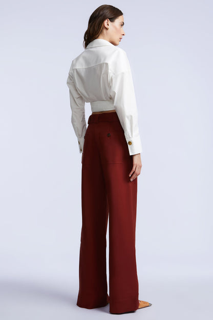 BCBGMAXAZRIA Ciara Shirt White