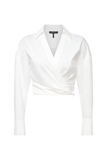 BCBGMAXAZRIA Ciara Shirt White