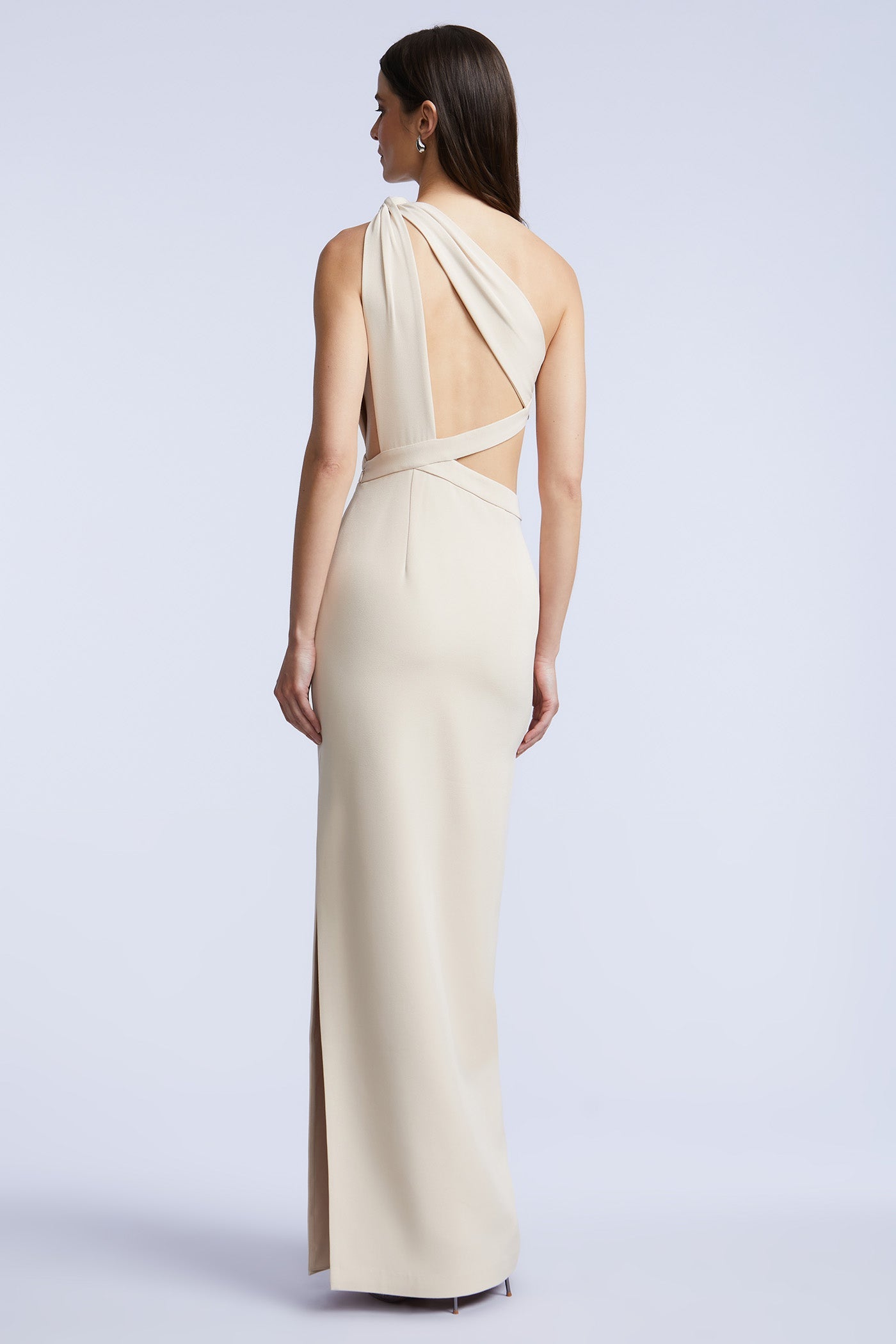 BCBGMAXAZRIA Selene Gown French Grey