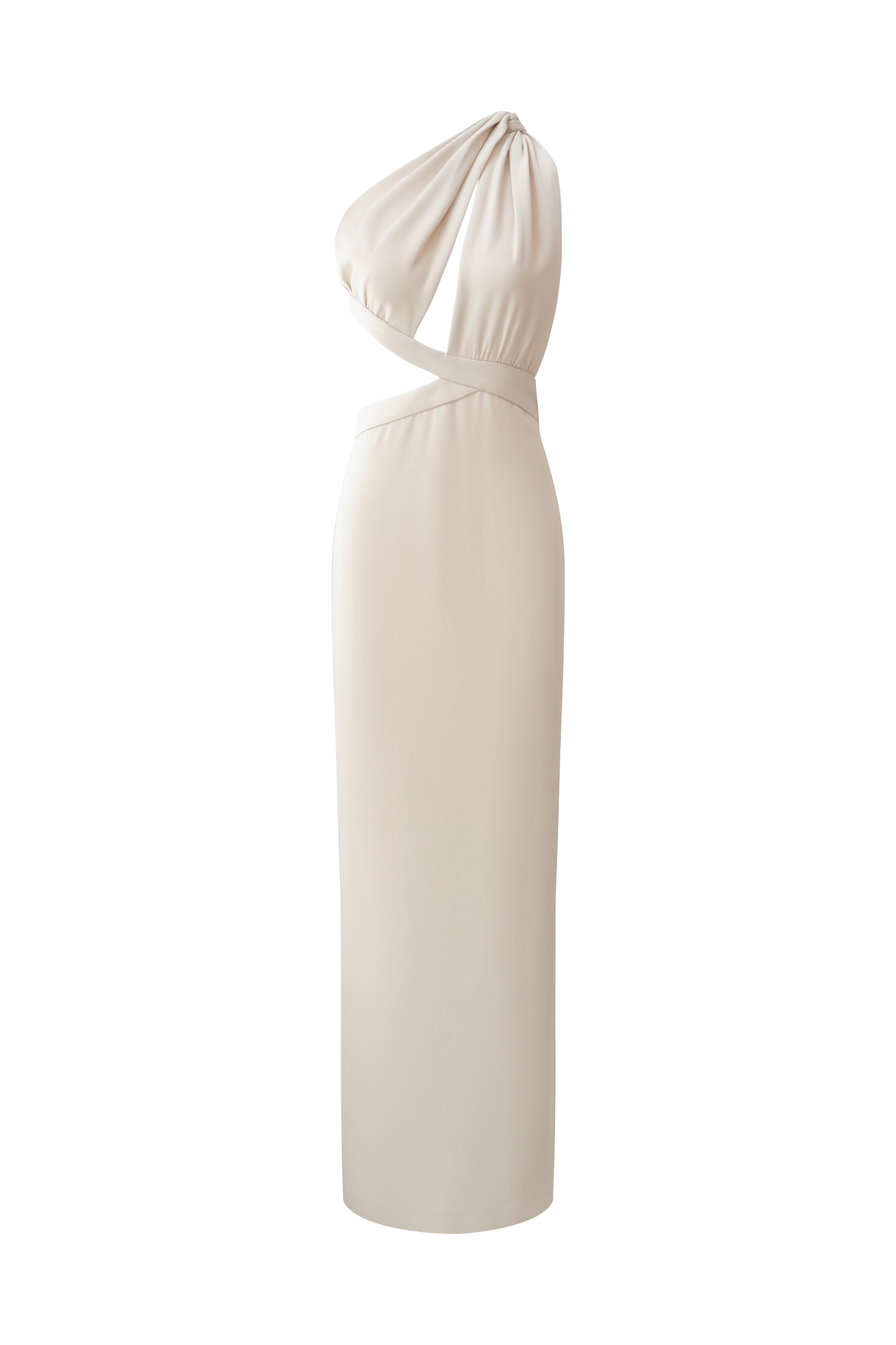 BCBGMAXAZRIA Selene Gown French Grey