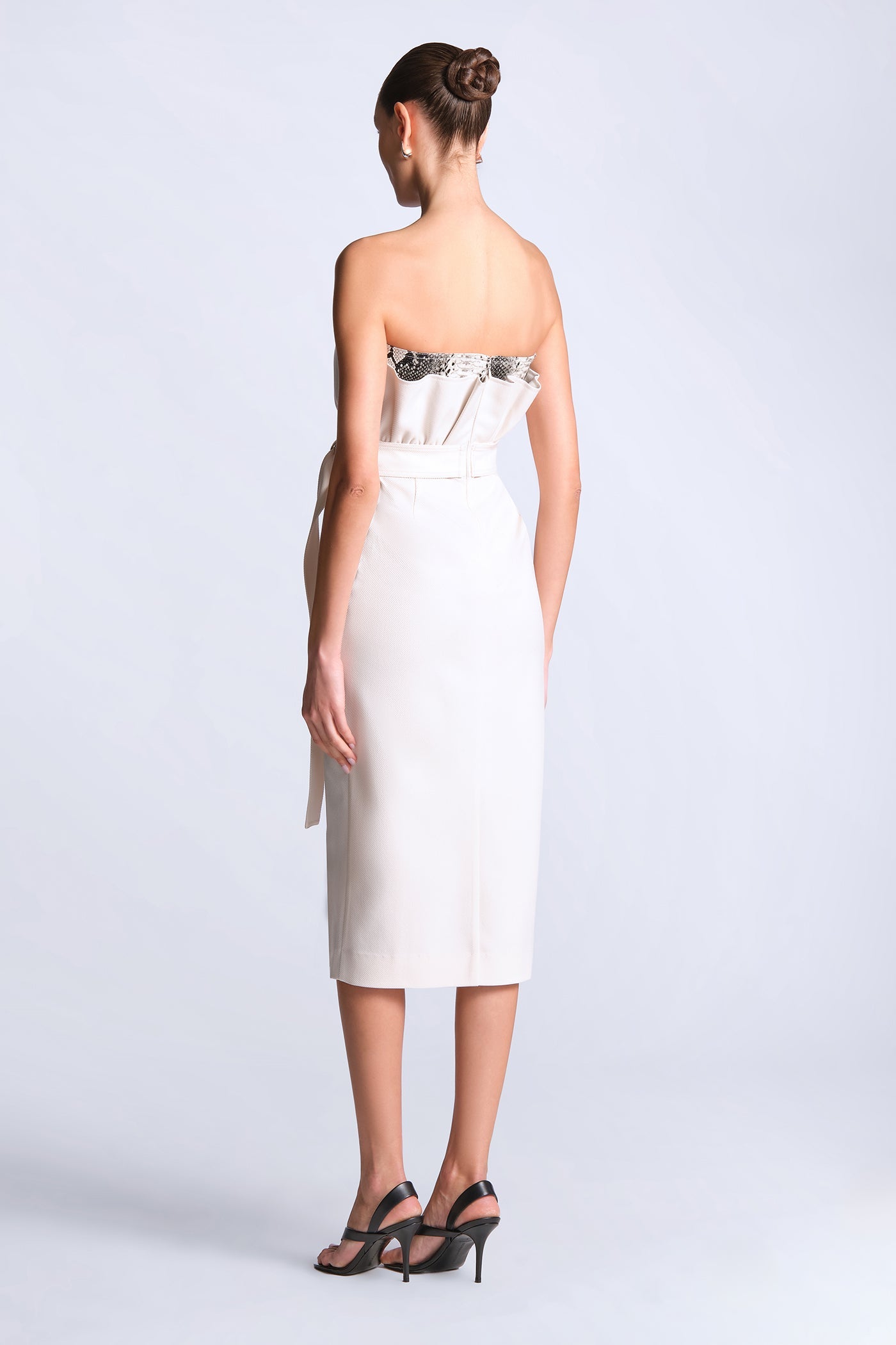 BCBGMAXAZRIA Kate Dress Gardenia