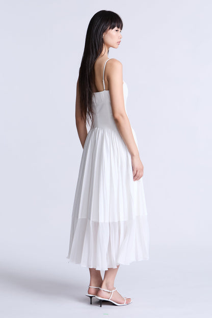 BCBGMAXAZRIA Sara Dress White
