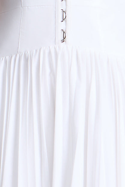 BCBGMAXAZRIA Sara Dress White