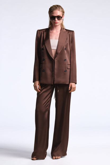 BCBGMAXAZRIA Sydney Blazer Chocolate