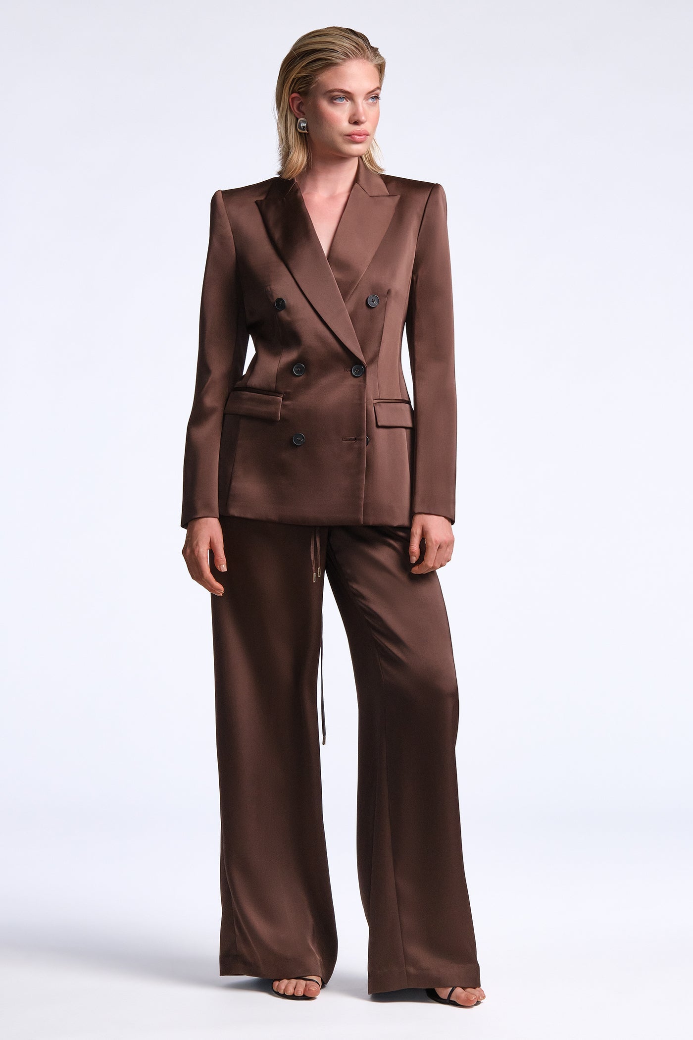 BCBGMAXAZRIA Sydney Blazer Chocolate