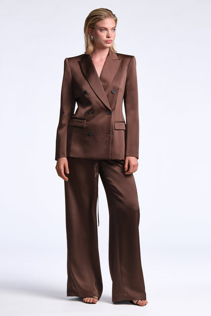 BCBGMAXAZRIA Sydney Blazer Chocolate