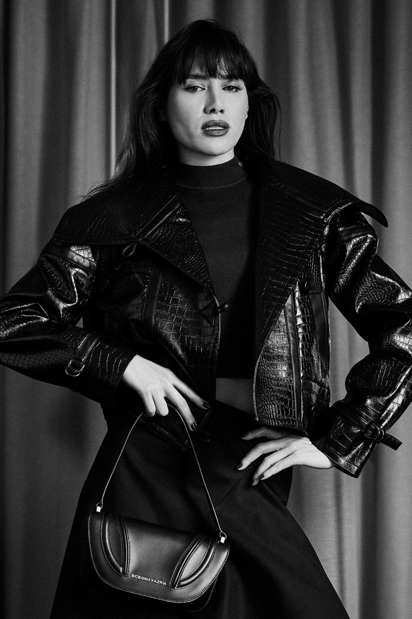 BCBGMAXAZRIA Miranda Jacket Black