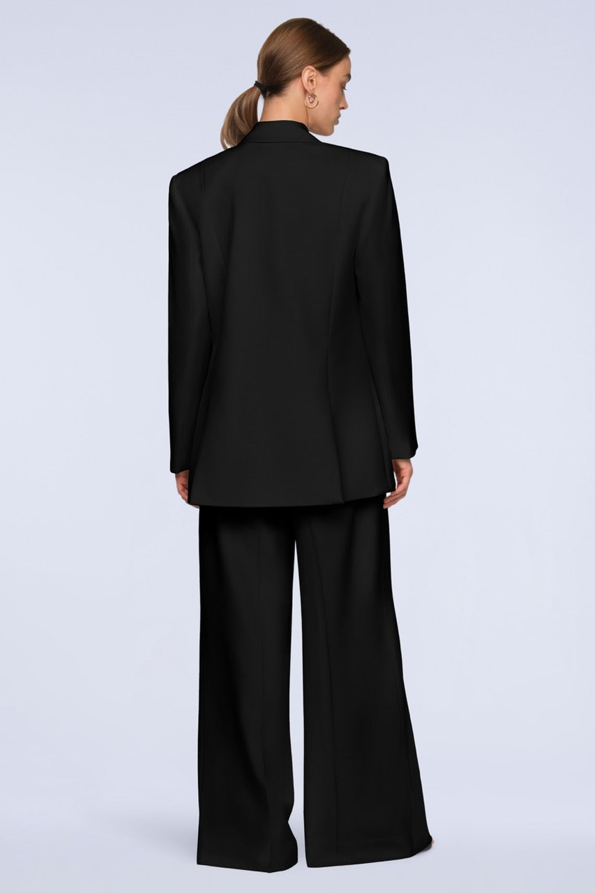 BCBGMAXAZRIA Tonya Blazer Black