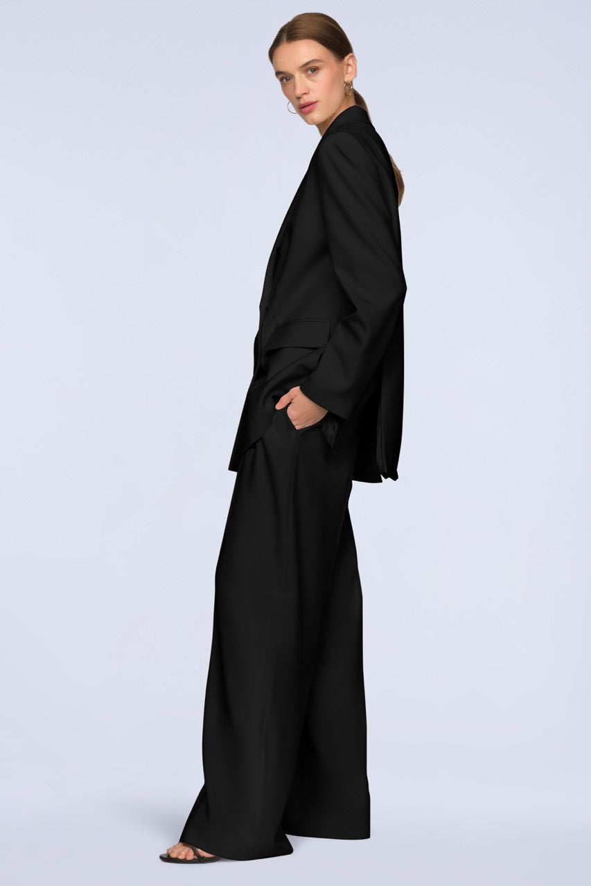 BCBGMAXAZRIA Tonya Blazer Black
