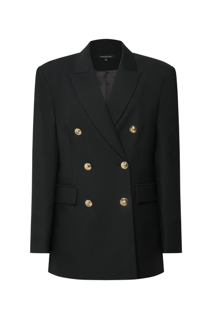 BCBGMAXAZRIA Tonya Blazer Black