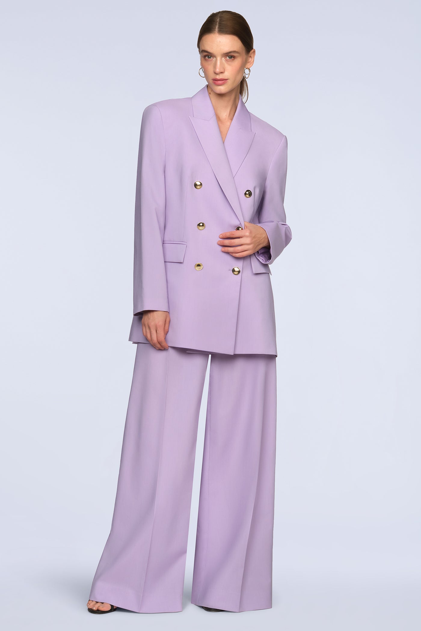 BCBGMAXAZRIA Tonya Blazer Lavender
