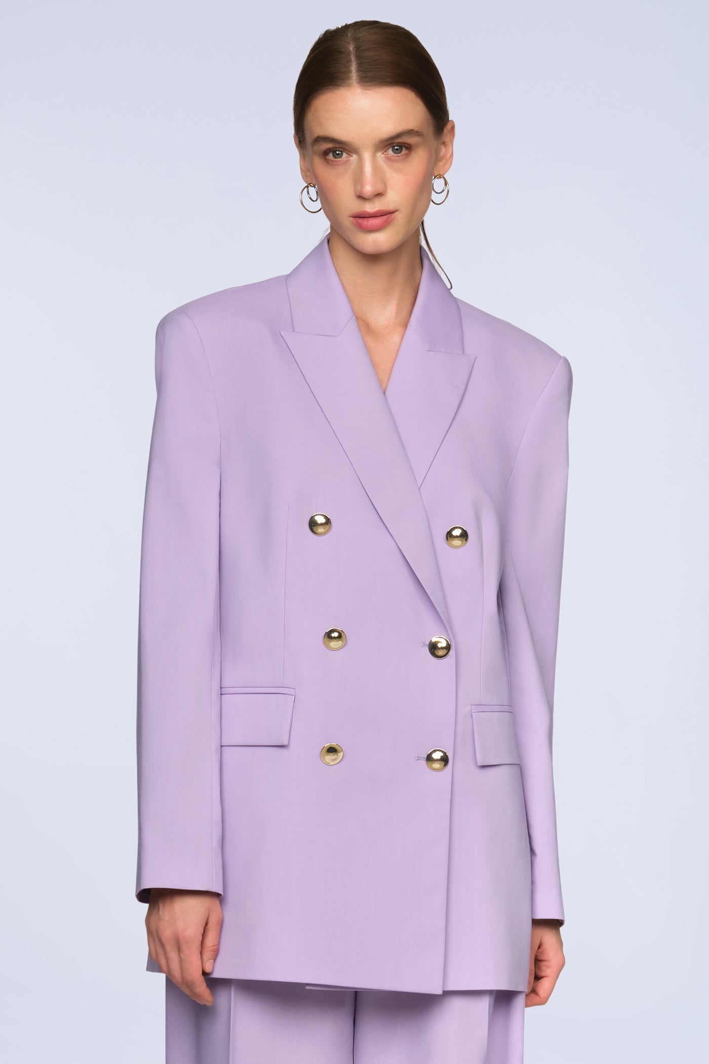 BCBGMAXAZRIA Tonya Blazer Lavender