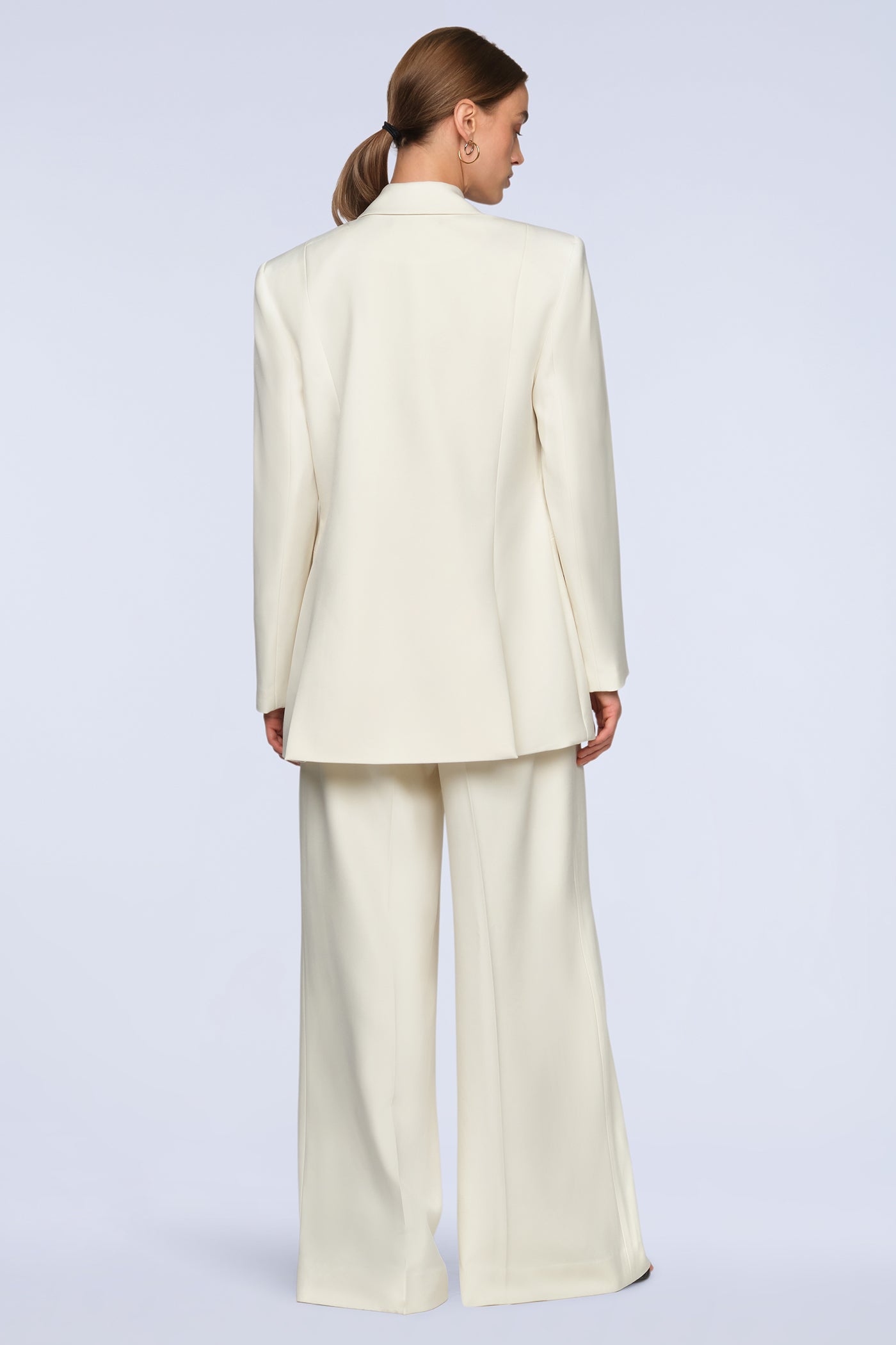 BCBGMAXAZRIA Tonya Blazer Gardenia
