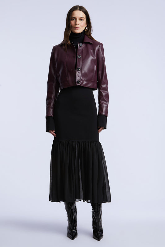BCBGMAXAZRIA Paloma Jacket Port