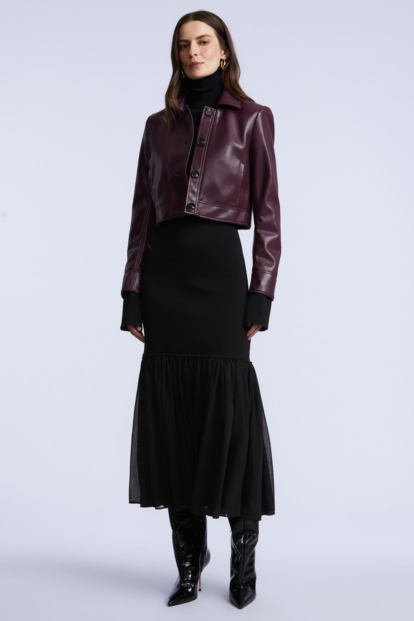 BCBGMAXAZRIA Paloma Jacket Port